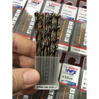 Mũi khoan inox Bosch HSS-CO 3.5mm (giá 1 cái)