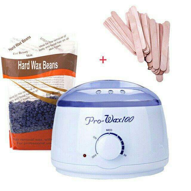 Combo nồi wax và 300 sáp wax lông