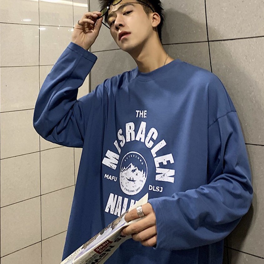 Áo thun tay dài form rộng unisex - phông dài tay nam nữ oversize Naliee  - 2N Unisex