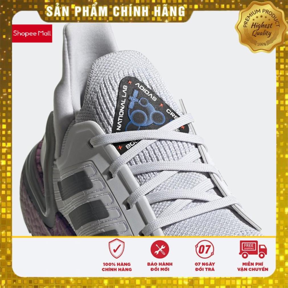 Siêu sale_ Giày Sneaker Thể Thao Nam Adidas Ultra boost 20 ISS Trắng Xanh EG0755 - Hàng Chính Hãng - Bounty Sneakers