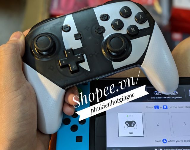 (Sẵn hàng VN) Tay cầm kết nối không dây cho máy chơi game Switch ver 1, ver 2, Switch Lite | BigBuy360 - bigbuy360.vn