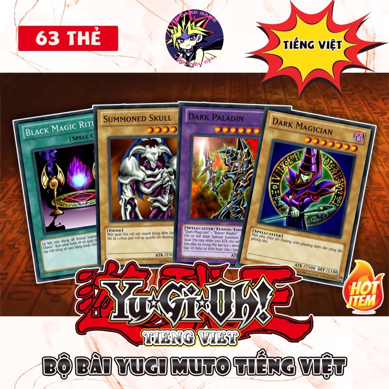 Bộ Bài Yugi Muto Tiếng Việt.