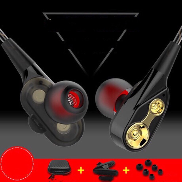 Tai nghe chống ồn SPORT MUSIC SUPER BASS 2020 SIÊU ĐẸP, SIÊU HAY tặng bộ núm + túi +kẹp - BH 12 Tháng