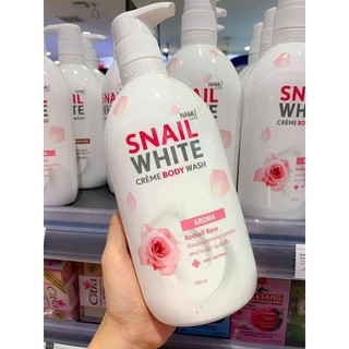 Sữa Tắm Snai White  Da Trắng Hồng  Chống Lão Hóa Hương Nước Hoa 500ml