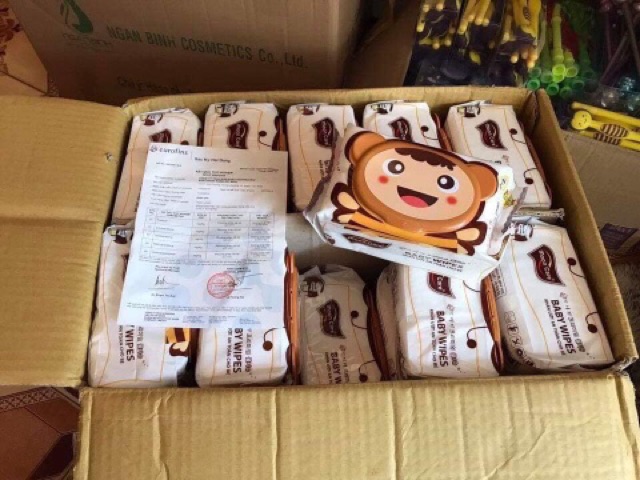 💢Bịch 125 Tờ Giấy Ướt Moon Care