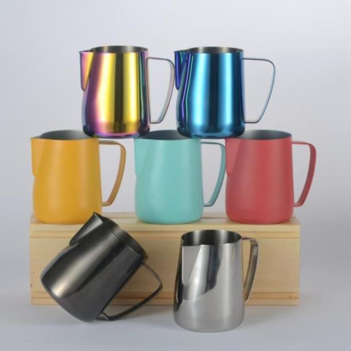 Milk Pitcher - Ca Đánh Sữa Mạ Màu