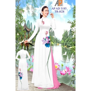 Vải áo dài hoa eo