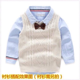 Áo Gile len Xuất Hàn cho bé