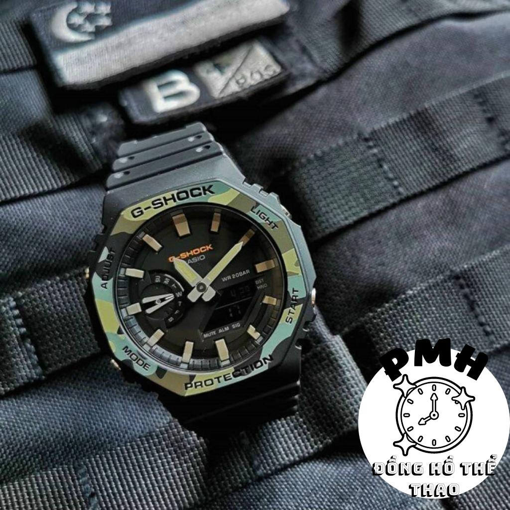 Đồng hồ đeo tay nam , Đồng hồ unisex thể thao GA2100 màu rằn ri 42mm | BigBuy360 - bigbuy360.vn