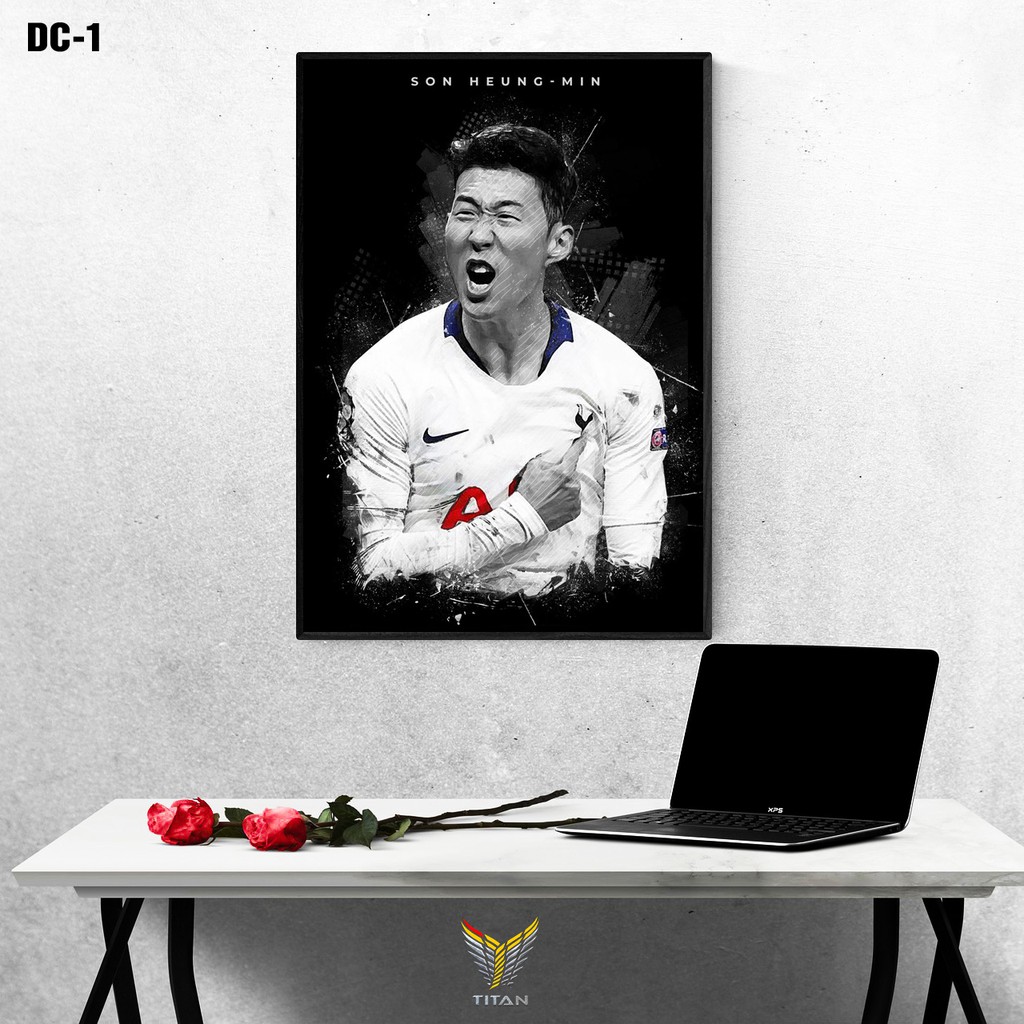 Tranh cần thủ Son Heung-Min 01 cực chất