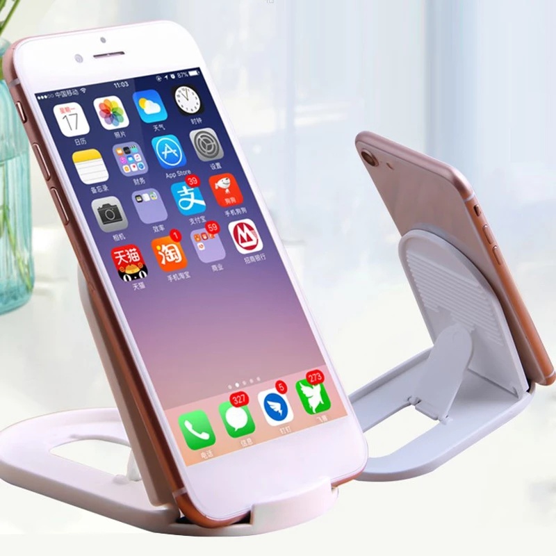 Giá đỡ điện thoại để bàn bằng nhựa 6 màu tự chọn