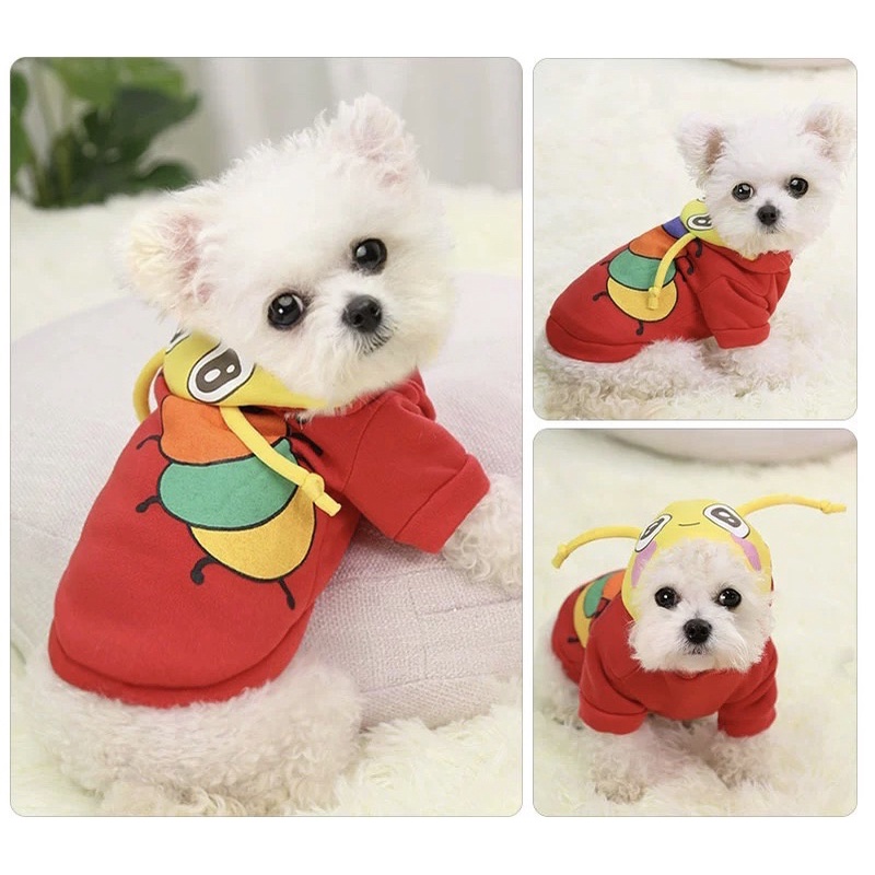 Áo Hoodie nỉ nhiều mẫu cực xinh cho cún miu