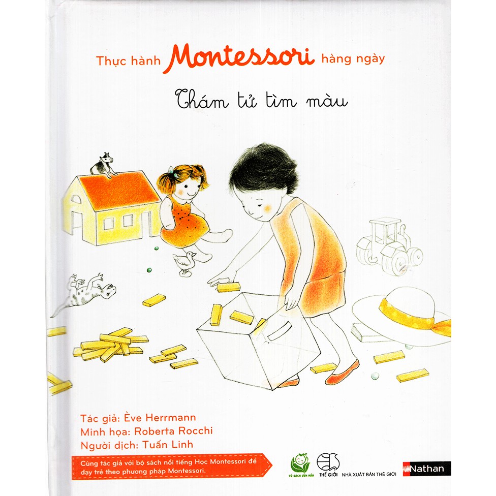 Sách - Thực Hành Montessori Hàng Ngày - Thám Tử Tìm Màu