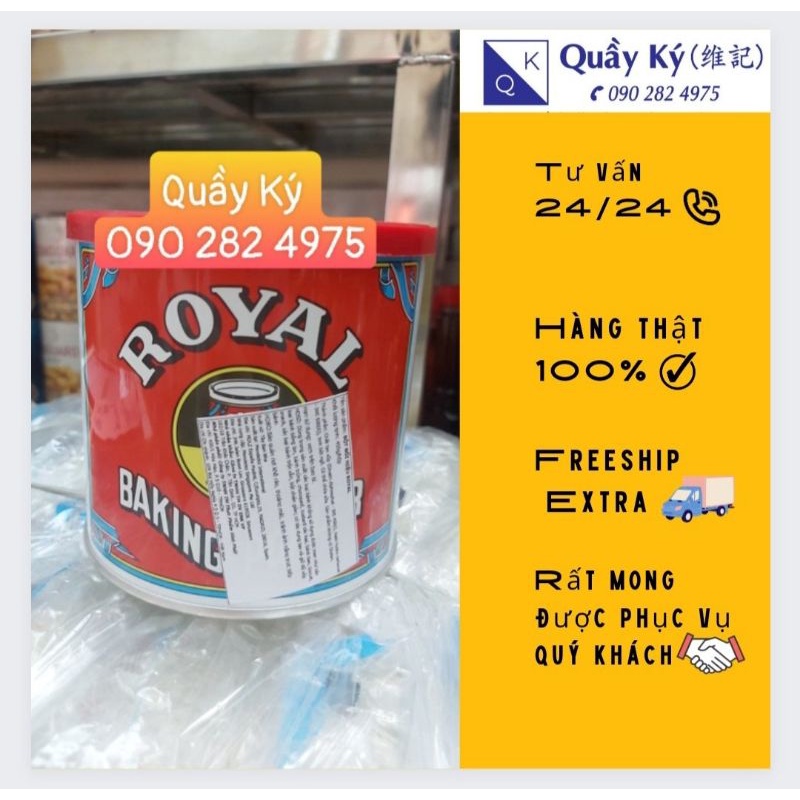 Bột nở Royal Baking Powder Company 450g