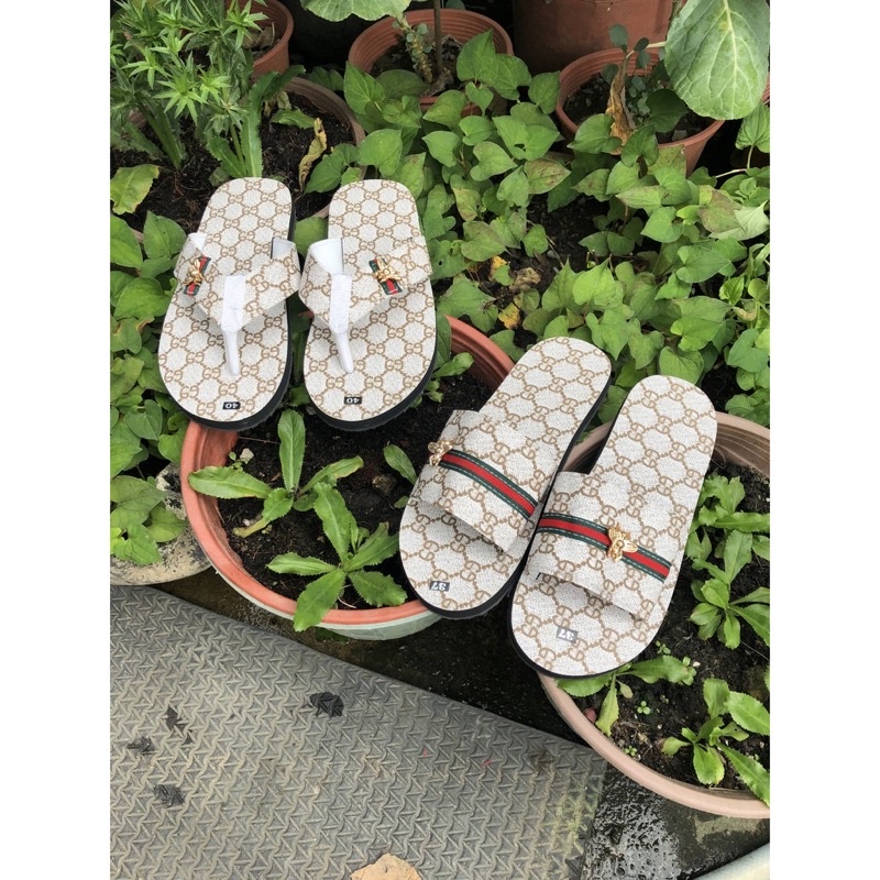 Dép cặp nam nữ chữ gg