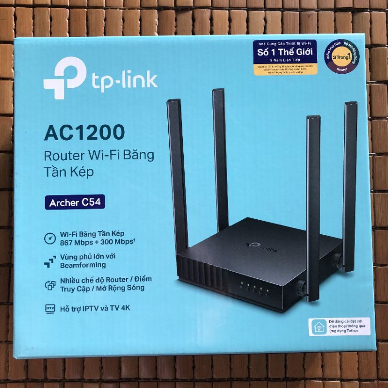 Bộ phát wifi băng tần kép chuẩn AC 1200 TP-Link Archer C54 chính hãng | WebRaoVat - webraovat.net.vn