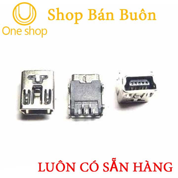 Cổng USB MINI 5P DIP Mới