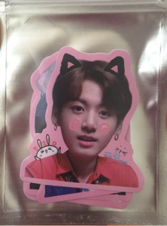 (CÓ SẴN) Set Sticker 5 tấm Jungkook