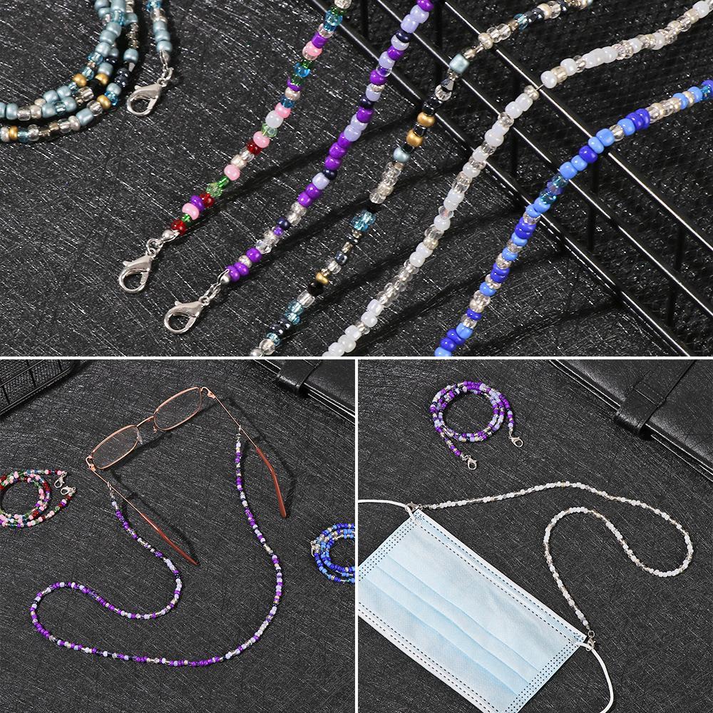 Dây Chuỗi Hạt Acrylic Đeo Mắt Kính Chống Thất Lạc Cho Nam Nữ