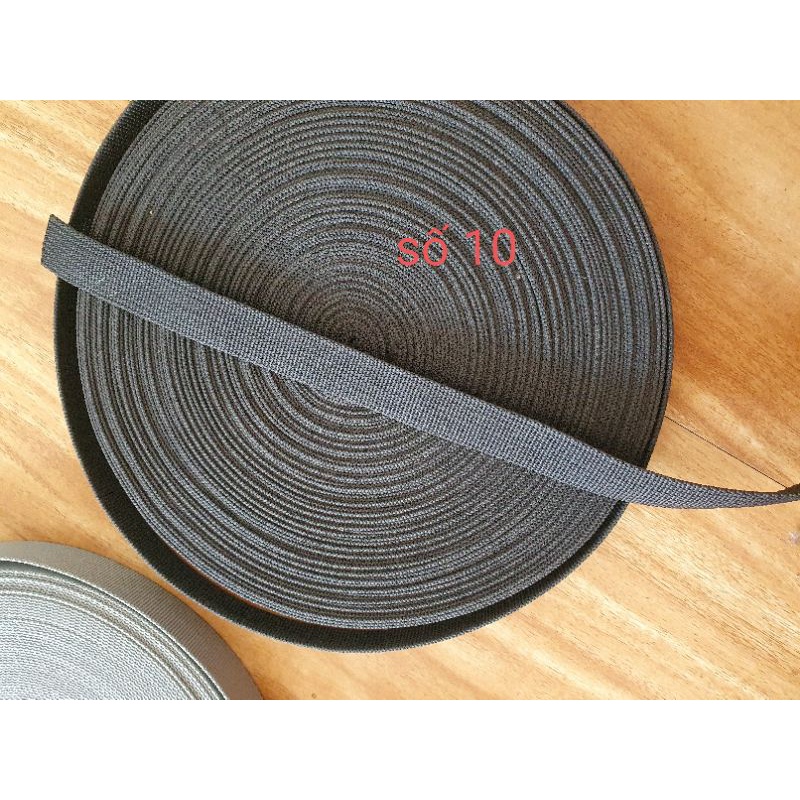 Cuộn 10m Dây đai quai 2cm may balo, cặp túi