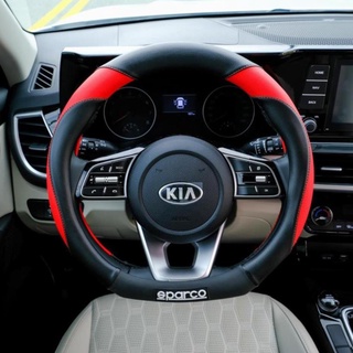 Bọc Vô Lăng Sparco Chính Hãng Dáng Dcut Cho Seltos Etriga Swift Almera Kick Territory Sonet XL7 K5 Custin MGZS VF8 VF9