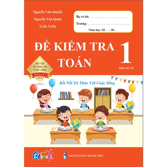 Sách - Combo Bài Tập Tuần & Đề Kiểm Tra Toán và Tiếng Việt Lớp 1 - Kết Nối - Học Kì 2 (4 cuốn)