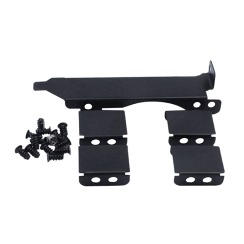 1 bộ khung kim loại PCI gắn quạt tản nhiệt thẻ 80-90mm