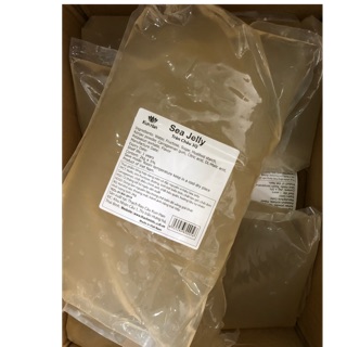 1 thùng 10kg trân châu trắng 3q sea jelly