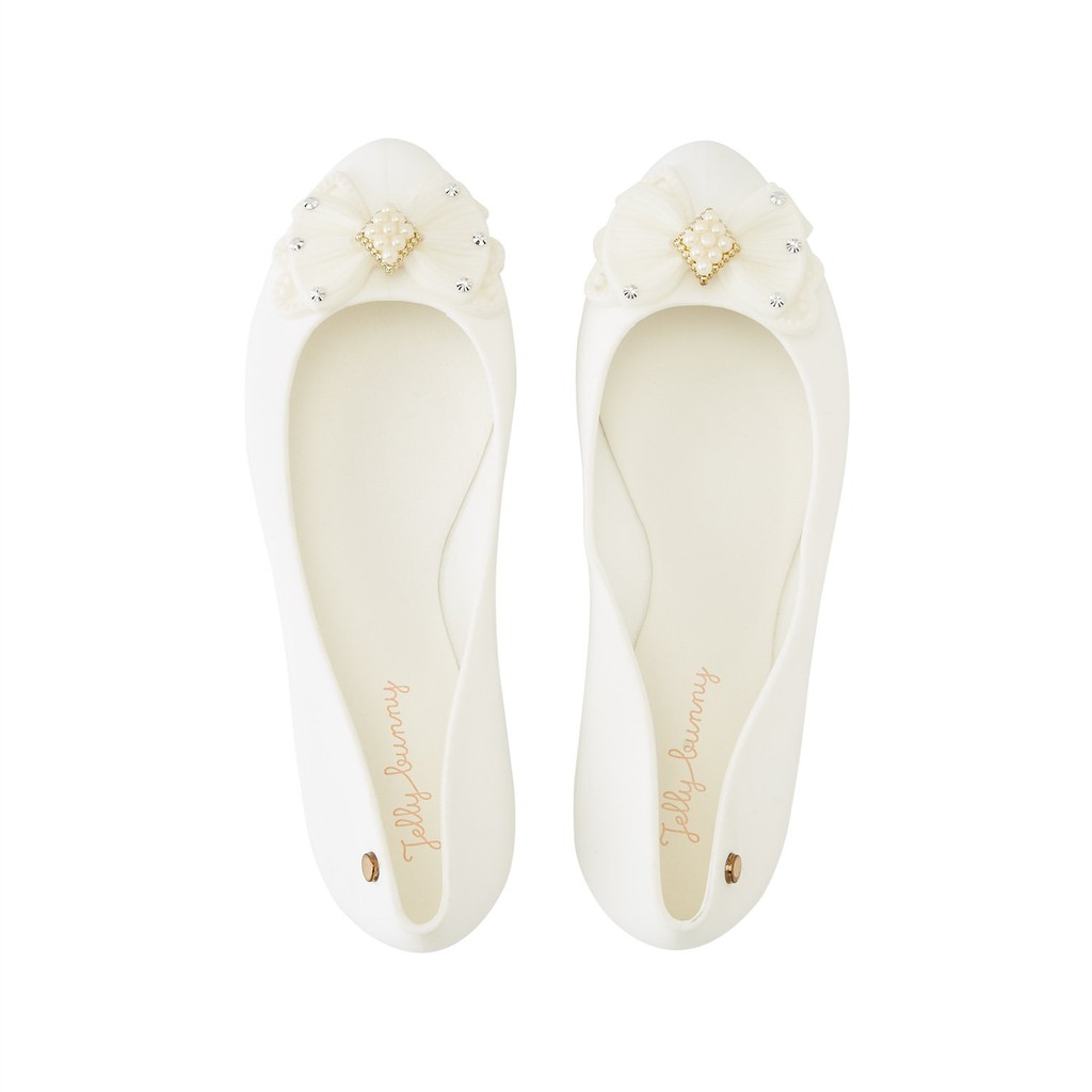 Giày búp bê nữ Jelly Bunny KRAZ NAMYA B21WLBI008 WHT000