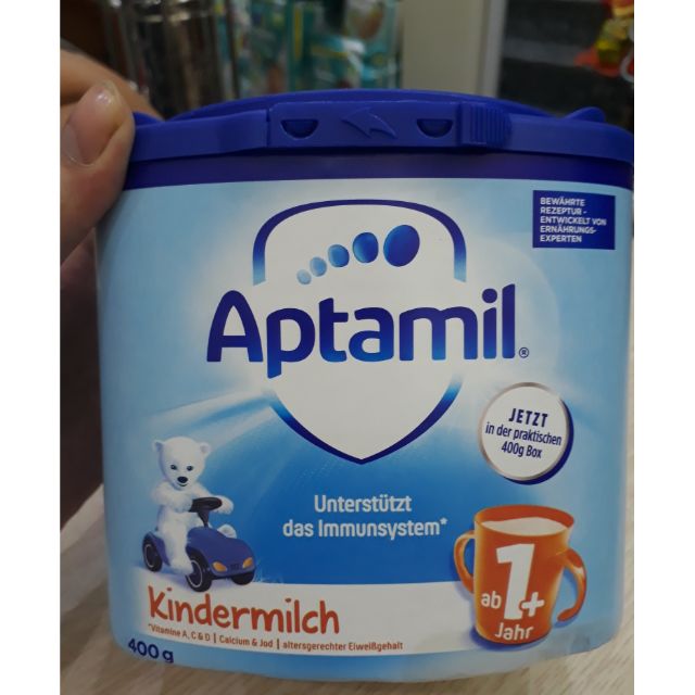 Aptamil Đức số 1+ 400g dành cho trẻ từ 1-2 tuổi hàng Đức xách tay