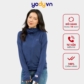 Áo chống nắng nữ YODY chất liệu thoải mái, thoáng mát chống tia UV nhiều màu sắc  ACN5010