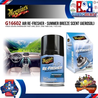 Khử mùi điều hòa, diệt khuẩn nội thất Ô tô Meguiar's - Hương mùa hè tươi mát G16602