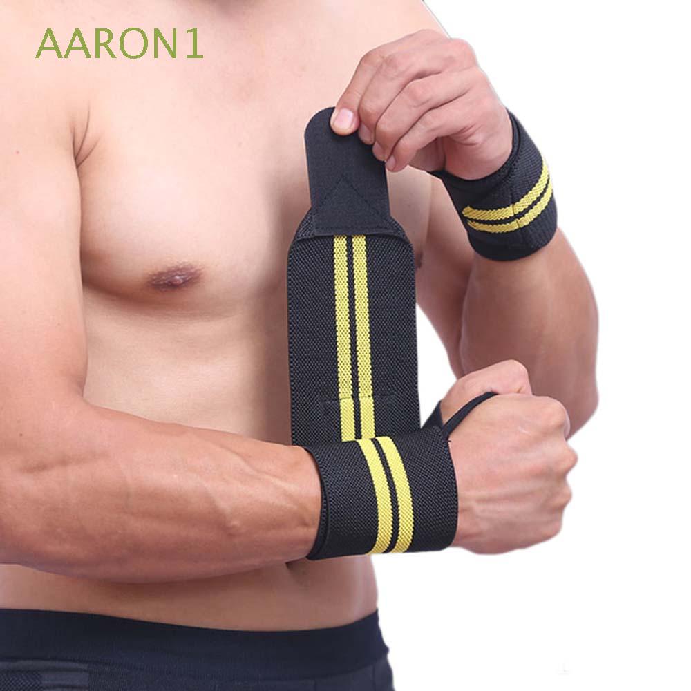 Aaron1 Băng Quấn Cổ Tay Co Giãn Có Thể Điều Chỉnh Bảo Vệ An Toàn Khi Nâng Tạ / Tập Gym / Thể Hình 3 Màu Tùy Chọn