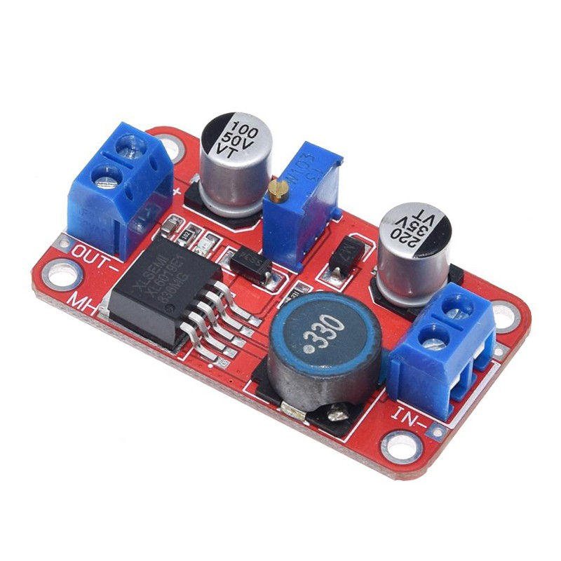 XL6019 5A DC-DC 3.3V-35V đến 5V 6V 9V 12V 24V Step Up Power Module Boost Volt Chuyển đổi