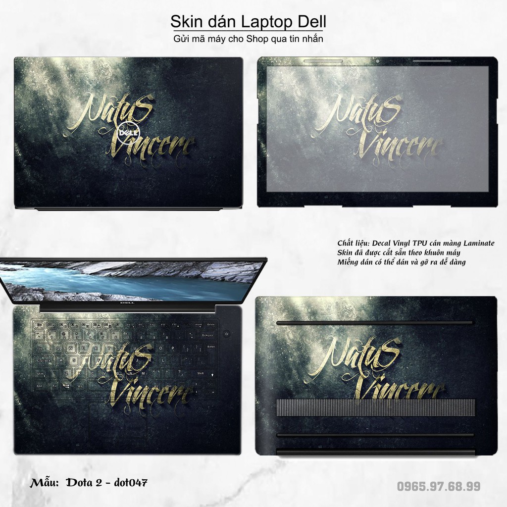 Skin dán Laptop Dell in hình Dota 2 _nhiều mẫu 8 (inbox mã máy cho Shop)