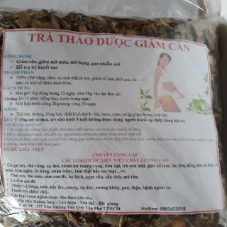 TRÀ THẢO DƯỢC GIẢM CÂN