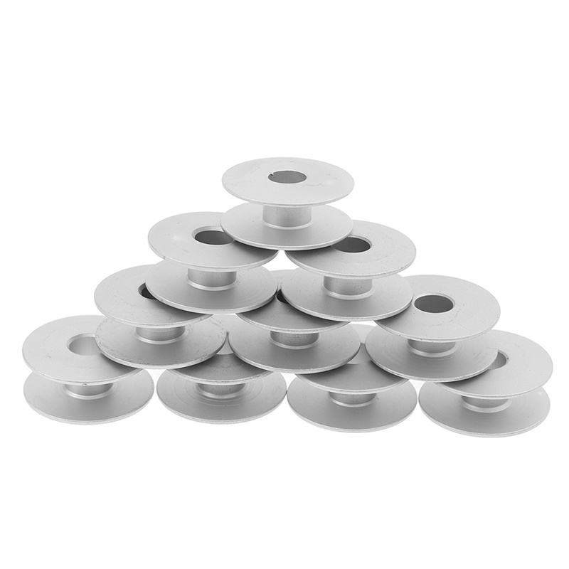 Bộ 10 Cuộn Chỉ Nhôm 21mm Chuyên Dụng Cho Máy May Brother