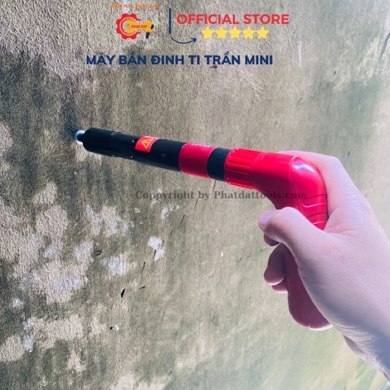 Máy bắn đinh bê tông mini cầm tay. Máy bắn ty trần  loại 1!
