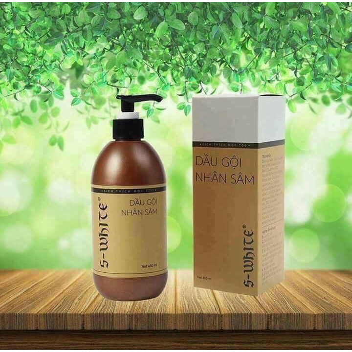 GỘI NHÂN SÂM ĐÀO SWHITE