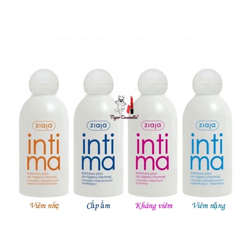 Dung dịch vệ sinh phụ nữ Intima ZIAJA 200ml Ba Lan