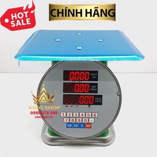 CÂN ĐIỆN TỬ TÍNH TIỀN INOX 60KG KIỂU CÂN KIM ĐỒNG HỒ NHƠN HÒA