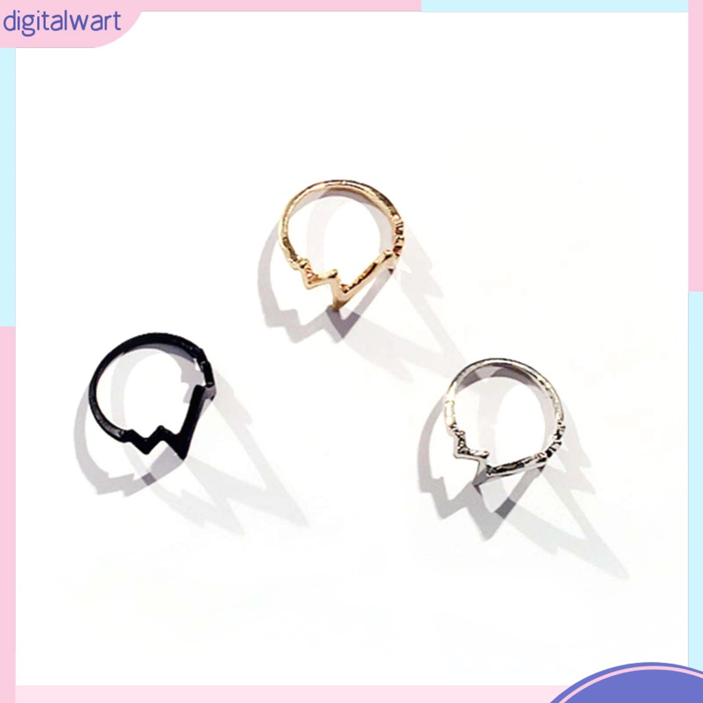 Nhẫn Hợp Kim Kiểu Dáng Thời Trang Độc Đáo Dành Cho Nam Và Nữ