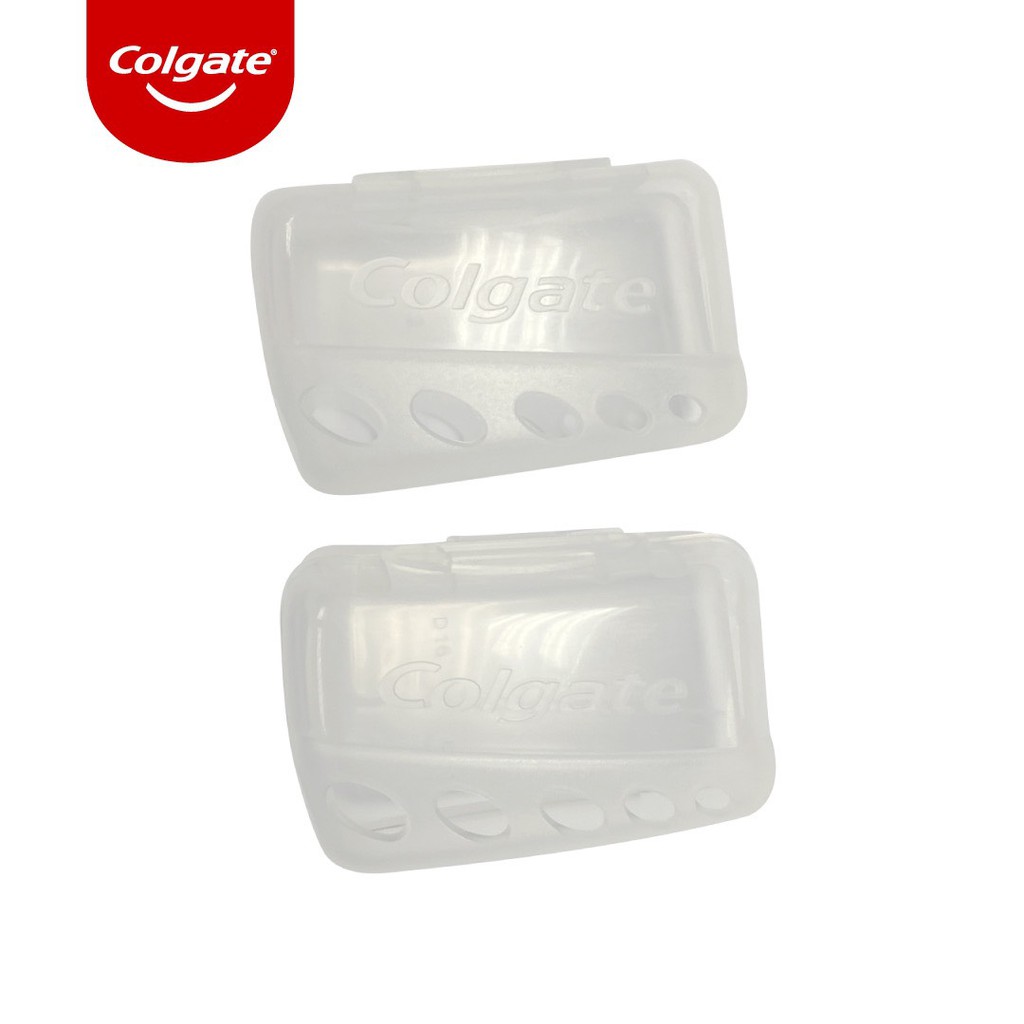 Hộp 2 Nắp đậy bảo vệ đầu bàn chải đánh răng Colgate