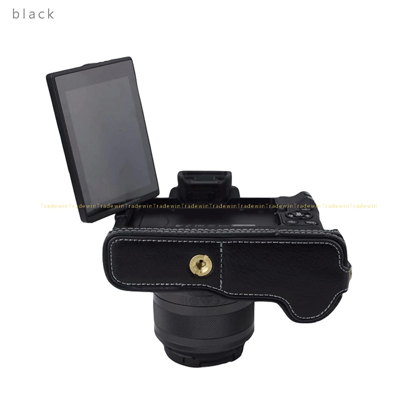 Bao da PU cho đế máy ảnh Canon Eos M50