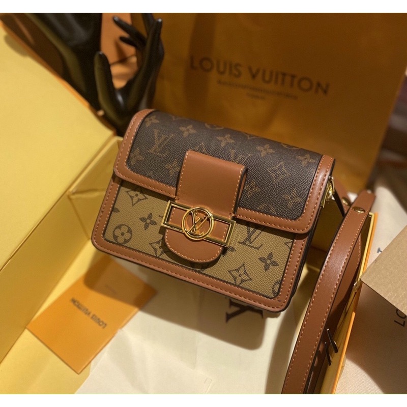 Túi xách nữ lv dauphine MiNi chuẩn SUP FULL 2 BOX