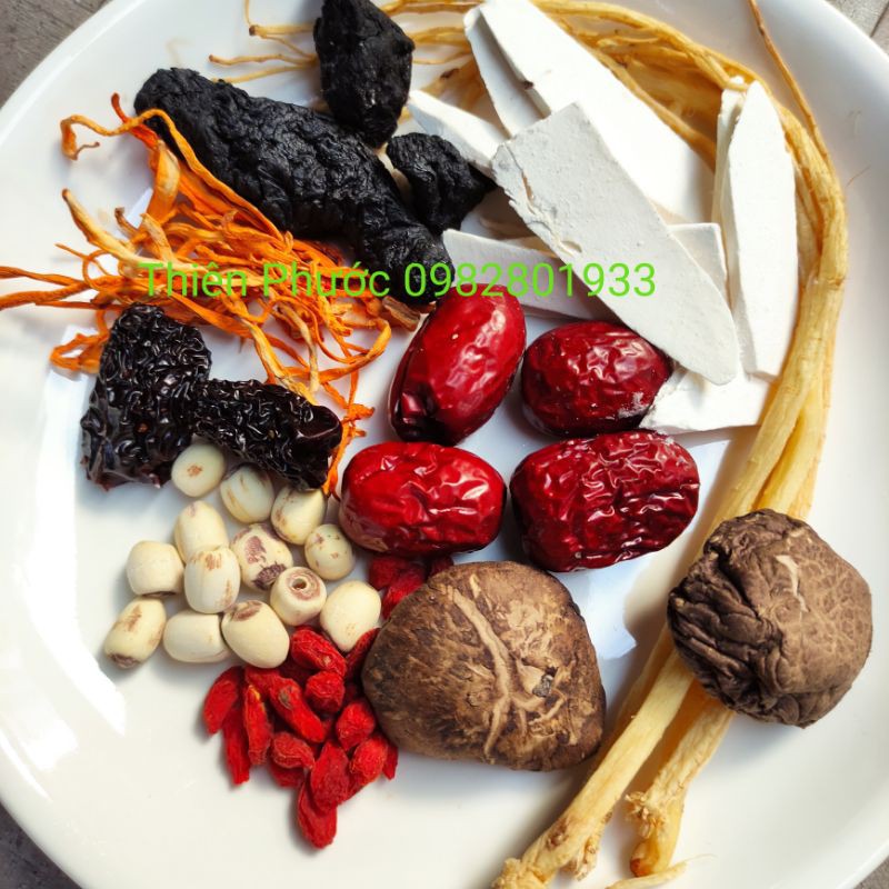 Gia vị tiềm gà ác - set 13 loại nguyên liệu cao cấp tiện lợi | BigBuy360 - bigbuy360.vn