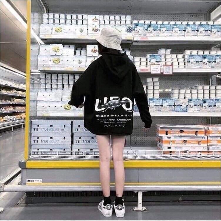 Áo Khoác Hoodie Chất Nỉ Cho nam Cho nữ và Cặp Đôi LOKI SHOP Có 2 Màu,Form rộng Unisex Đĩa Bay có dây kéo Ulzzang | BigBuy360 - bigbuy360.vn