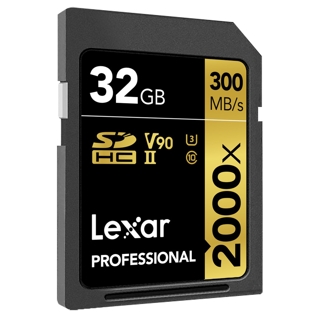 Thẻ Nhớ Lexar 32GB 2000X Professional SDXC UHS-II 300MB/260MB/s (Kèm Reader UHS-II) - Hàng Chính Hãng | BigBuy360 - bigbuy360.vn