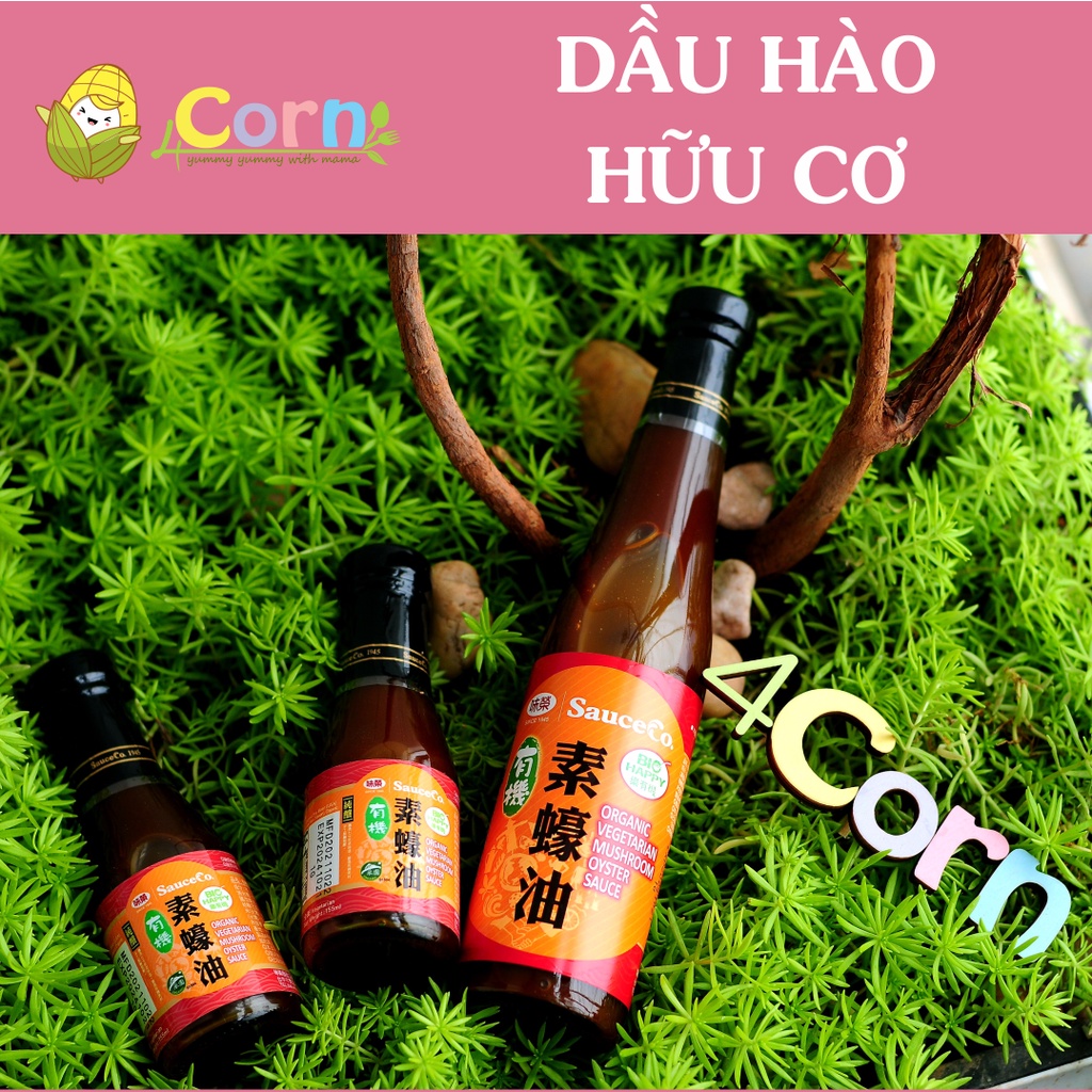 Dầu hào hữu cơ SauceCo - Cho bé 12m+