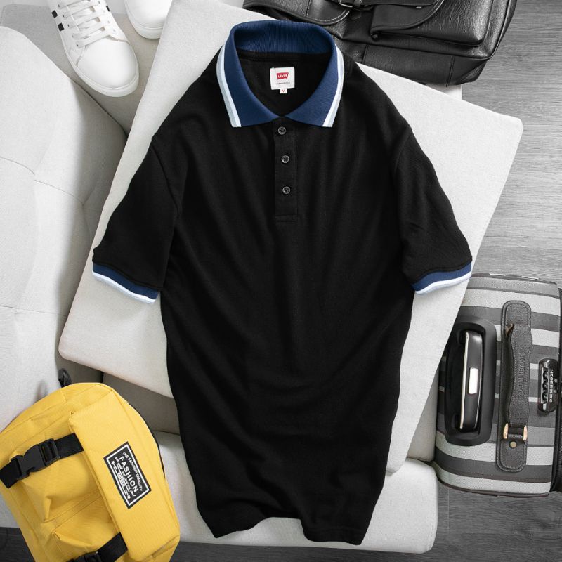 Áo polo tay ngắn cotton 100%